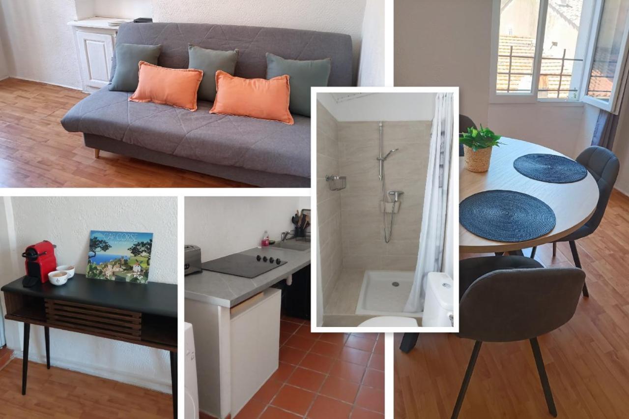 **** Very Central Ajaccio 36 Rue Fesch, Cosy Flat In City Center Pedestrian Street, Up To 4 People **** Kültér fotó